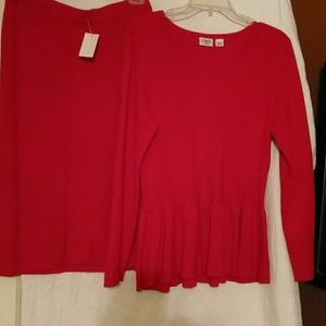 Sweater set,  never worn